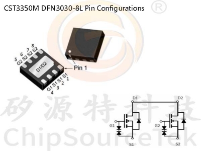 CST3350M DFN3030-8L